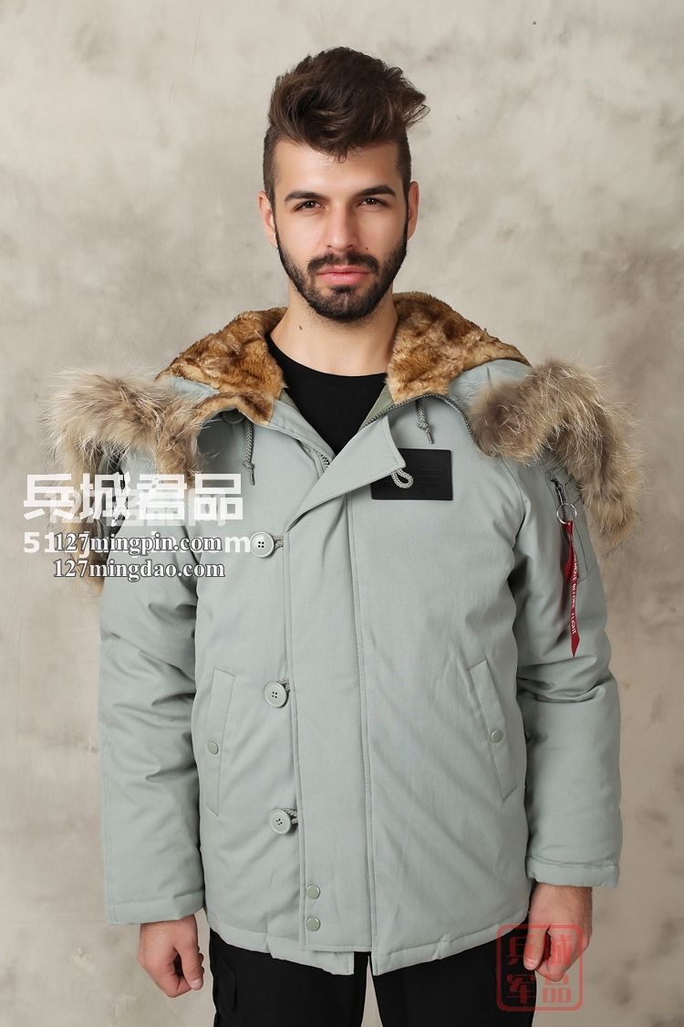 美国阿尔法ALPHA N-2B Elevon 复古羽绒服大衣棉衣风衣外套