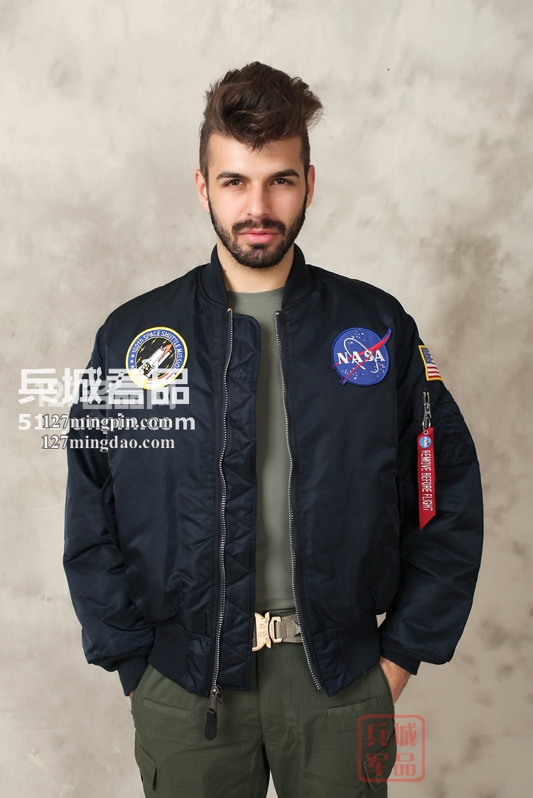 美国 阿尔法 Alpha 服装 太空总署 MA-1 飞行夹克 美国 阿尔法 Alpha 服装 太空总署 MA-1 飞行夹克