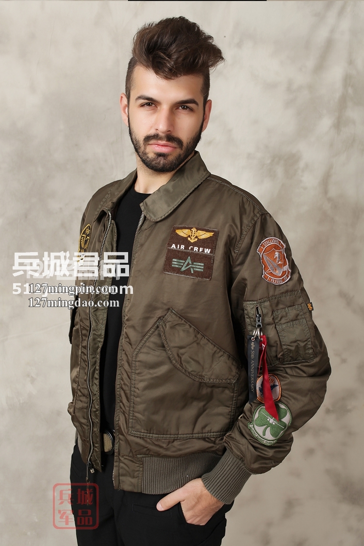 美国正品 Alpha阿尔法男装 CWU PILOT飞行员夹克服 
