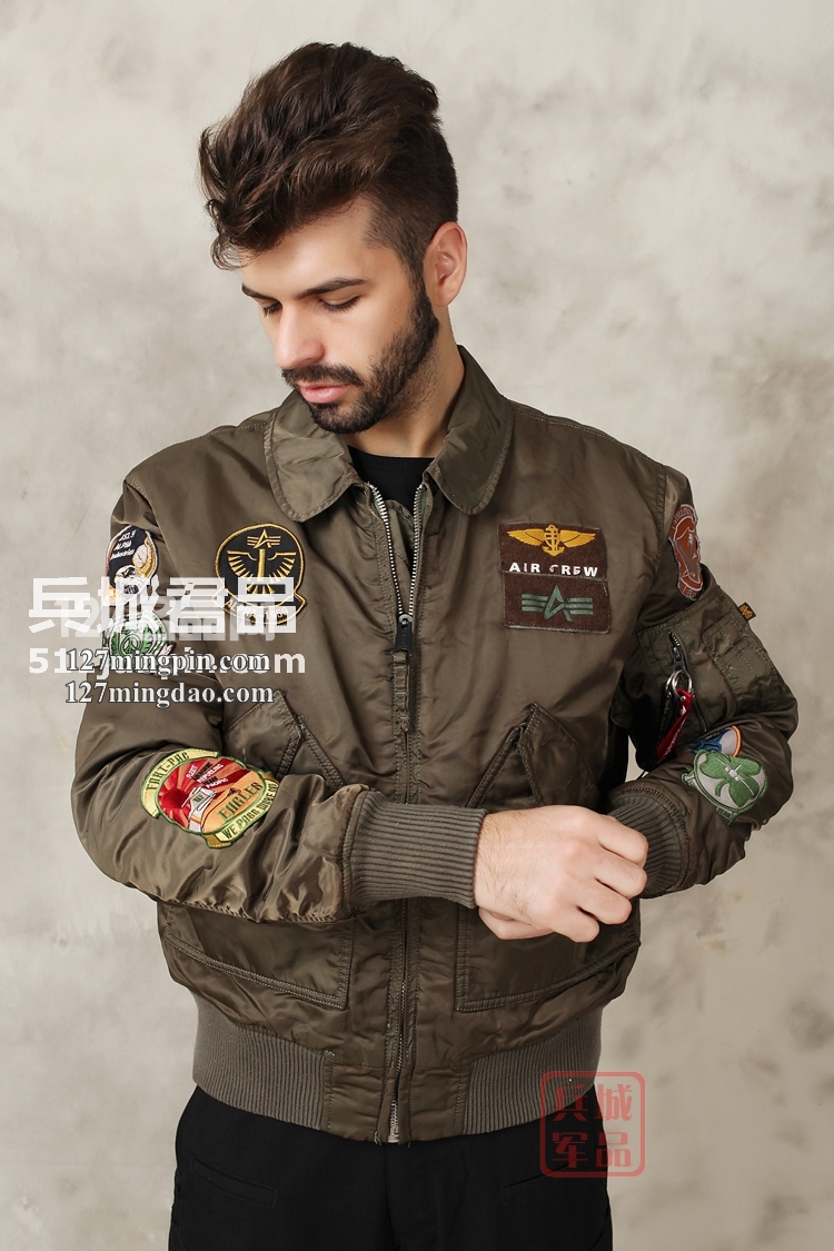 美国正品 Alpha阿尔法男装 CWU PILOT飞行员夹克服 