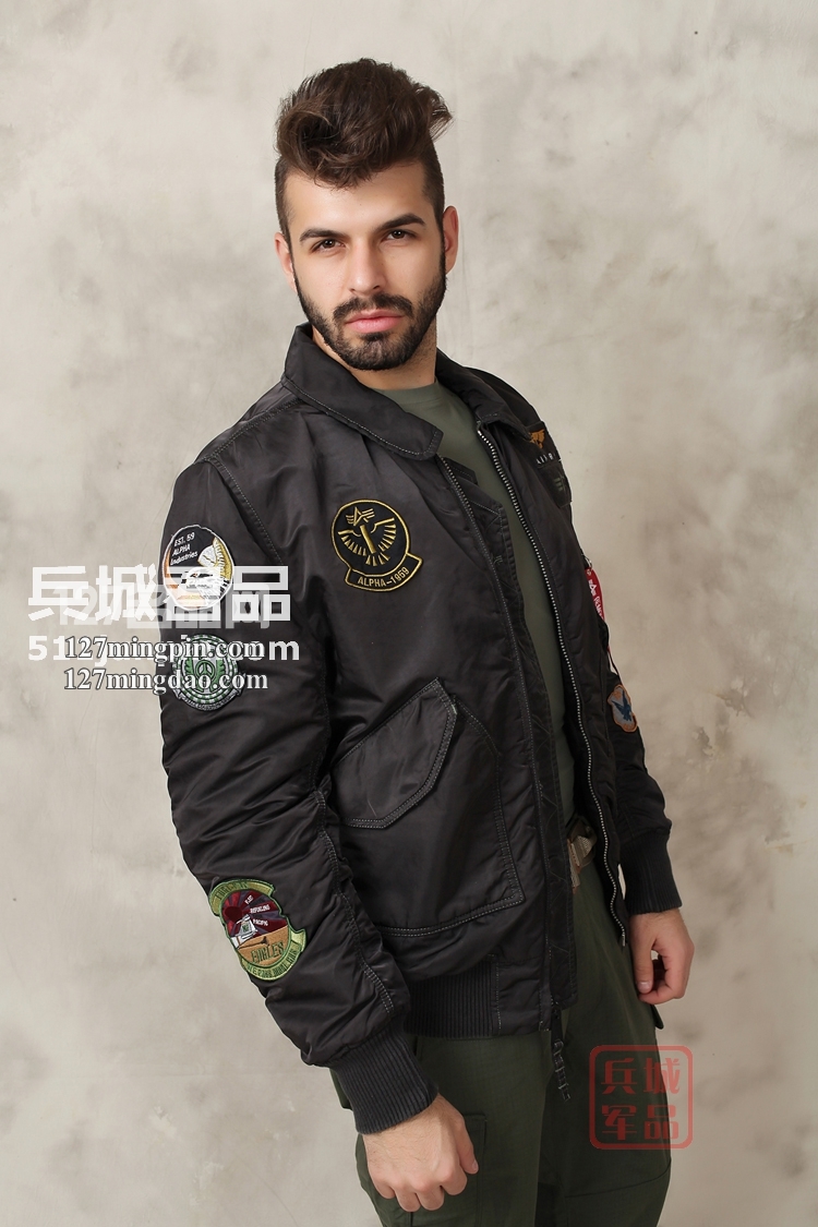 美国正品 Alpha阿尔法男装 CWU PILOT飞行员夹克服 