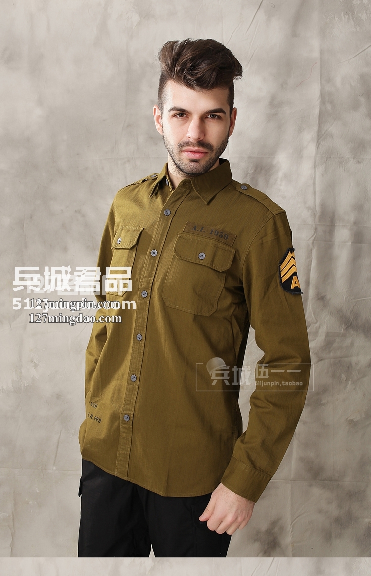 美国正品阿尔法ALPHA Caliber Shirt卡林衬衫 户外长袖衬衣 美国正品阿尔法ALPHA Caliber Shirt卡林衬衫 户外长袖衬衣