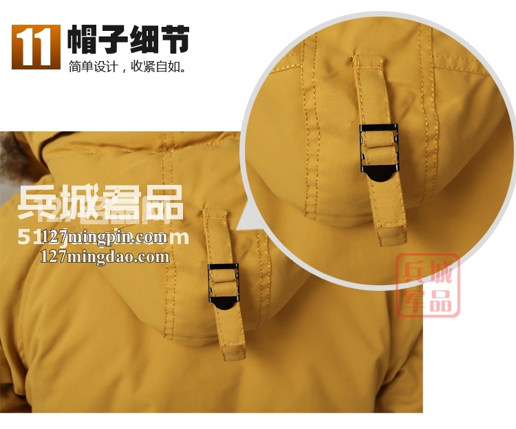 美国正品冬季新款 阿尔法N3B极地防寒服男女都可穿的军棉大