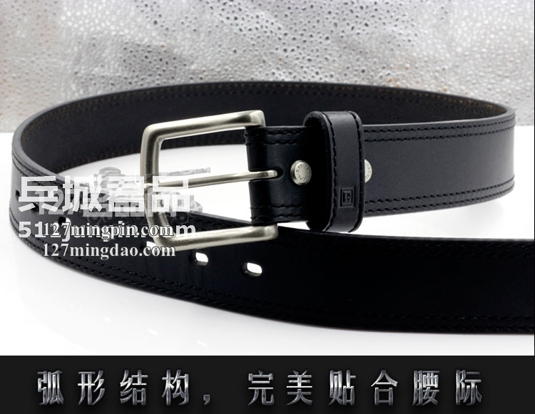 美国正品5.11 男士 休闲腰带 勤务腰带 战术弧形皮带 59493
