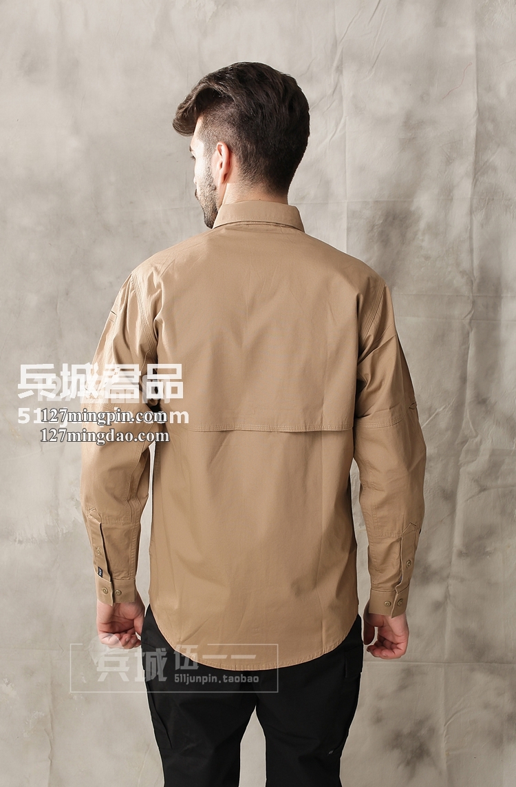 美国正品5.11 （511）72157 特勤棉质衬衫耐磨排汗长袖衬衫透气