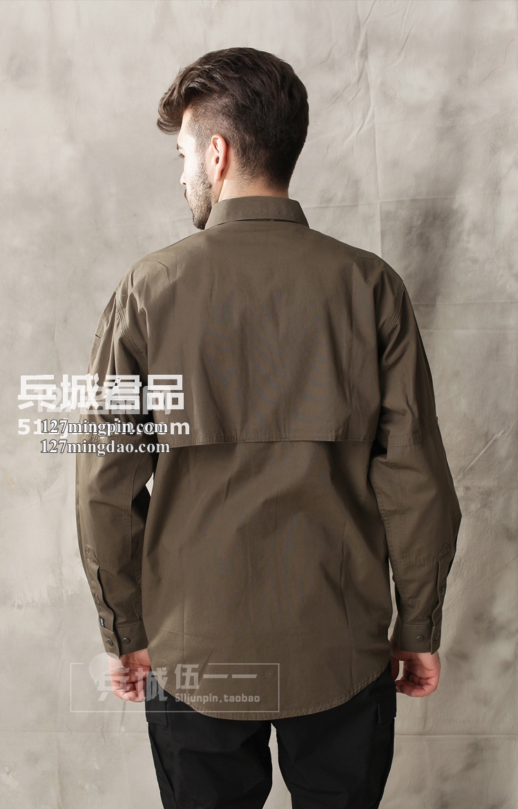 美国正品5.11 （511）72157 特勤棉质衬衫耐磨排汗长袖衬衫透气