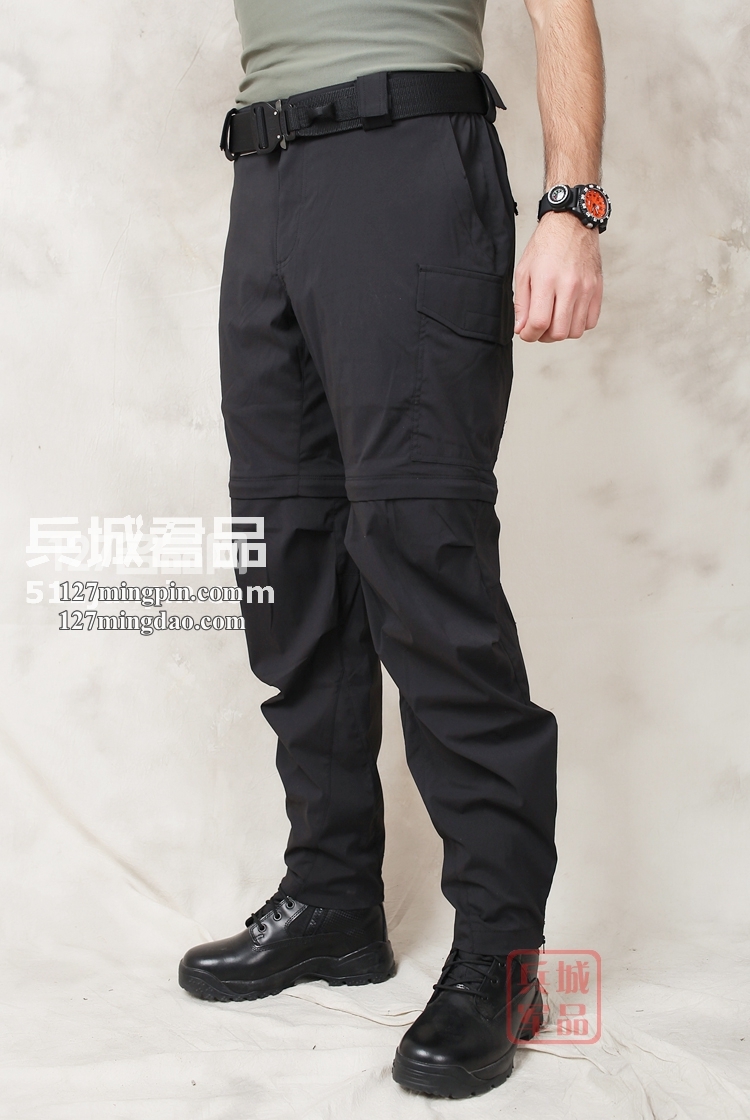 美国5.11 511轻盈防水巡逻长裤 二合一可拆裤腿户外长裤45502新