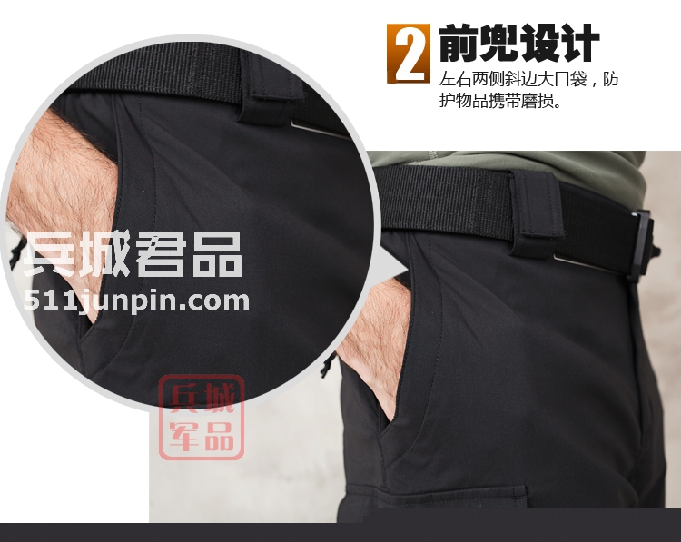 美国5.11 511轻盈防水巡逻长裤 二合一可拆裤腿户外长裤45502新