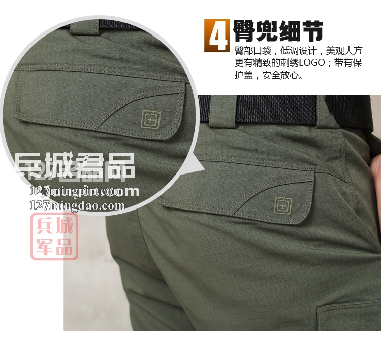 正品5.11 打击者长裤74369防水军裤 军迷服饰男战术裤子 多功