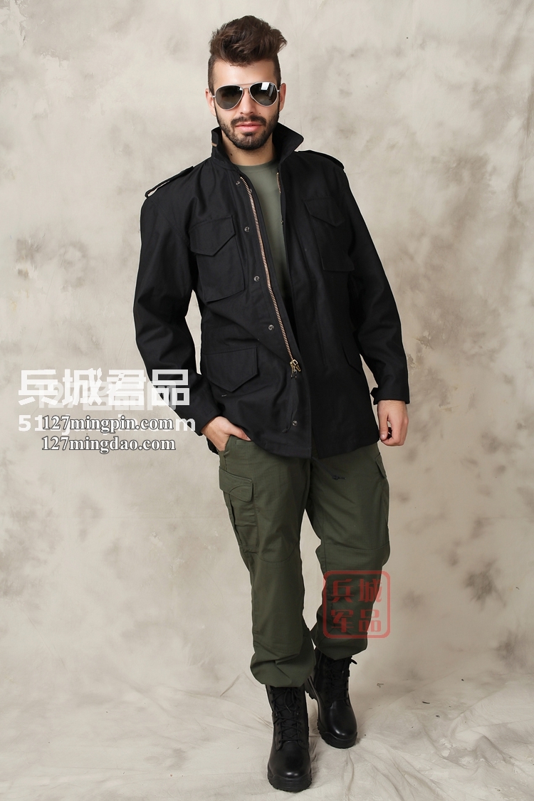 美国Alpha阿尔法M65风衣美军军服保暖防风防水透气