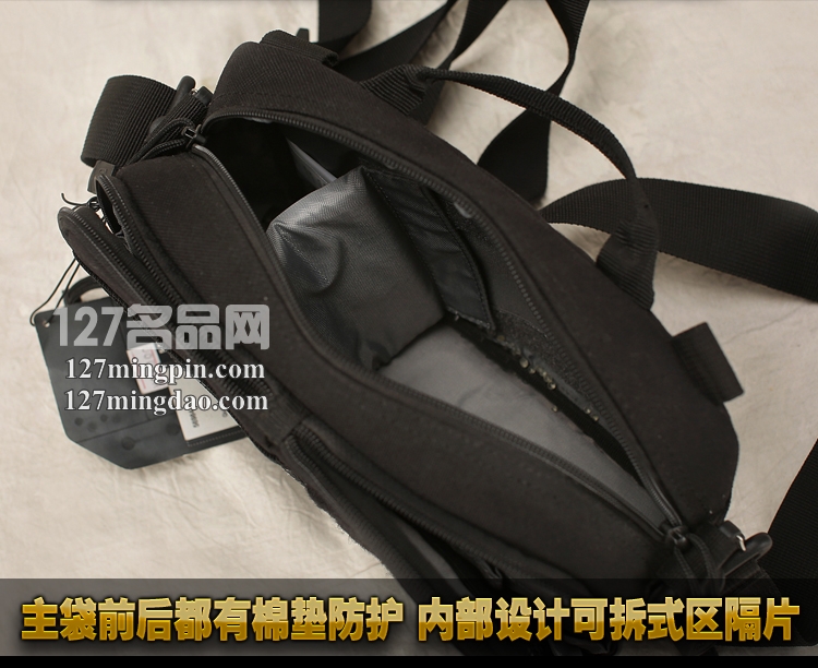 美国正品5.11亚洲版二代小号摄影包 511 56984HK 黑色/沙石色