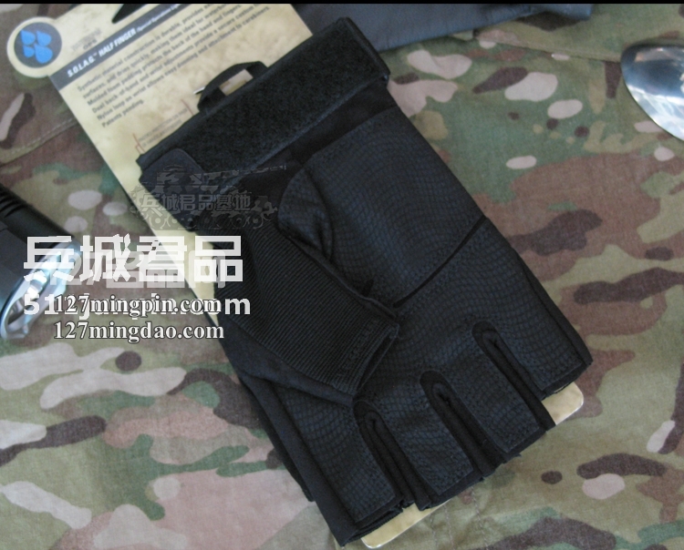 正品blackhawk黑鹰轻突击半指手套 男士战术手套 作战手套 8068