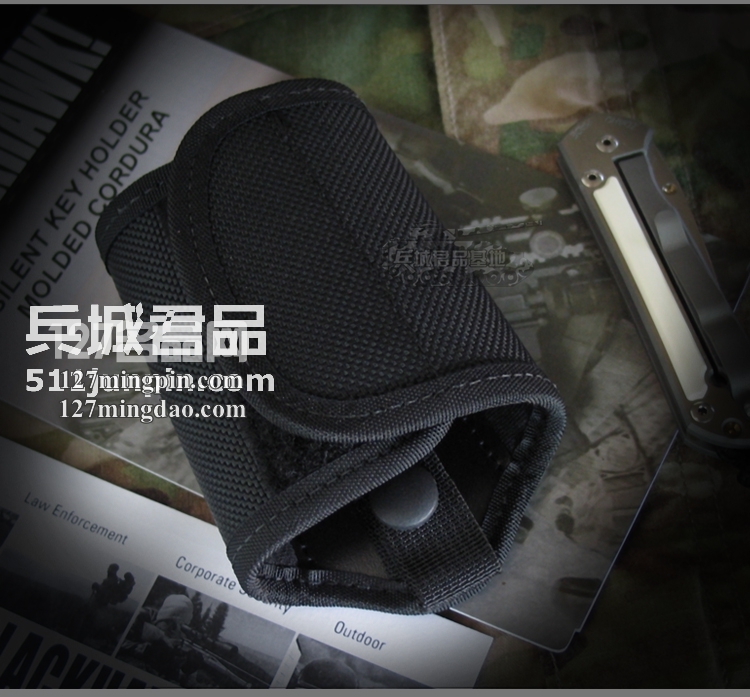正品美国黑鹰BLACKHAWK!钥匙包静音尼龙钥匙包户外包钥匙扣44A6
