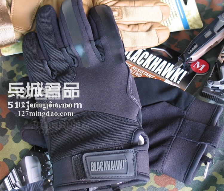 正品美国黑鹰BlackHawk CRG2防割巡逻手套 8153 高防割手套