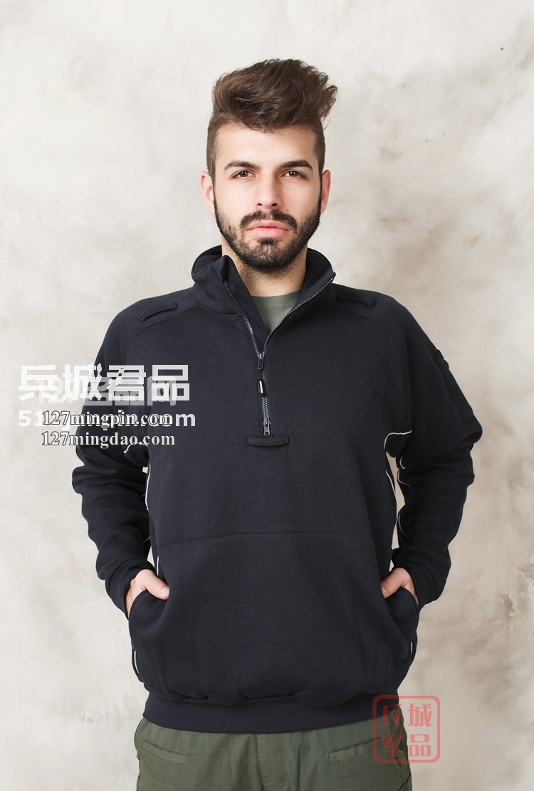 美国正品BLACKHAWK 88SS00 黑鹰半开胸战术拉链卫衣