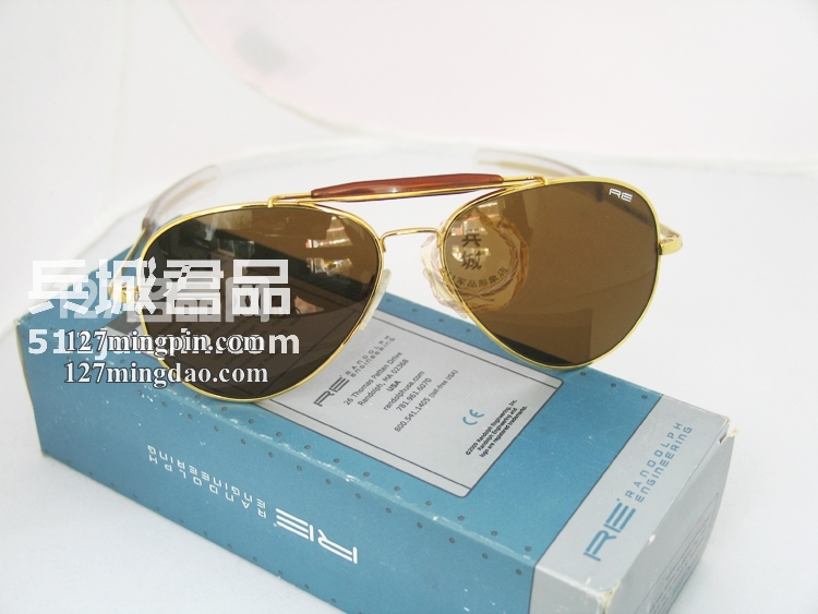 正品美国 Randolph 兰道夫/蓝道夫 运动者系列 茶色 直臂 玻璃