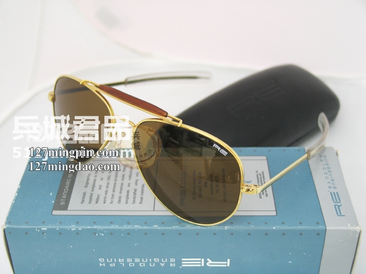 正品美国 Randolph 兰道夫/蓝道夫 运动者系列 茶色 直臂 玻璃