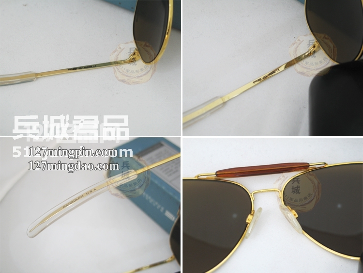 正品美国 Randolph 兰道夫/蓝道夫 运动者系列 茶色 直臂 玻璃