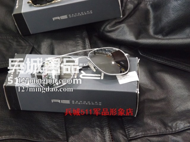 正品美国Randolph兰道夫 飞行员方框眼镜 弯/直腿 镀膜太阳镜
