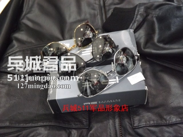 正品美国Randolph兰道夫 飞行员方框眼镜 弯/直腿 镀膜太阳镜