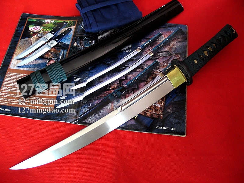 美国冷钢ColdSteel 88DT日本小武士 蜻蜓系列 O TANTO武士短刀