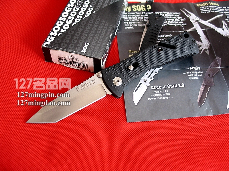 美国索格SOG 哨格 TF-6三叉戟快开刀 美国索格SOG 哨格 TF-6三叉戟快开刀