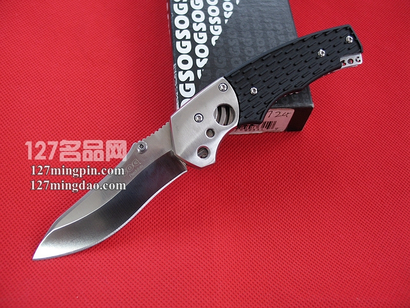 美国哨格SOG 索格 MB-01探险者弧形锁折刀 美国哨格SOG 索格 MB-01探险者弧形锁折刀