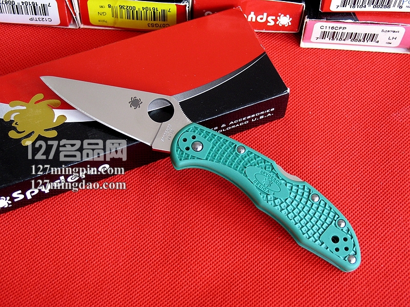 美国蜘蛛SPYDERCO C11FPGR绿柄 127名刀网 美国蜘蛛SPYDERCO C11FPGR绿柄 127名刀网