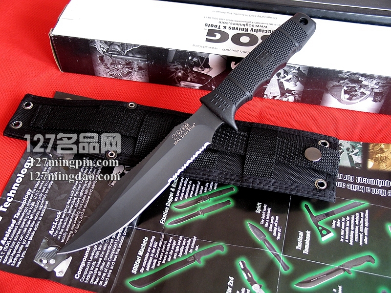 索格SOG 哨格 SE37-N海豹精英部队专用刀 索格SOG 哨格 SE37-N海豹精英部队专用刀