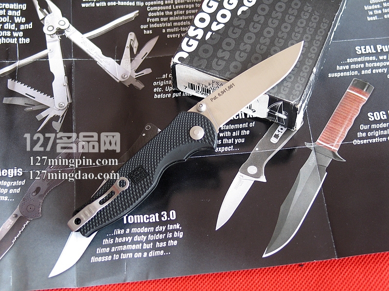 美国SOG索格FSA-7 哨格SOG迷你型闪电快开刀 