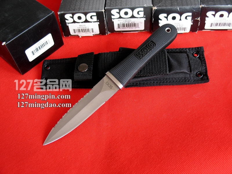 美国SOG索格S14五角精英战术匕首 SOG-S14-N 美国SOG索格S14五角精英战术匕首 SOG-S14-N