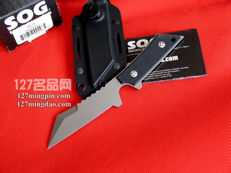 美国SOG索格 哨格SOG-BH-01小型波黑刀 美国SOG索格 哨格SOG-BH-01小型波黑刀