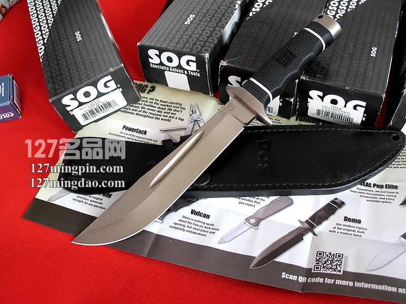 美国哨格SOG-CD01凹磨刃战术博伊直刀 索格CD01-L 美国哨格SOG-CD01凹磨刃战术博伊直刀 索格CD01-L