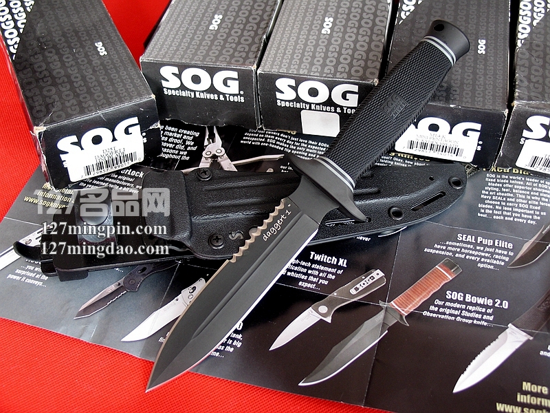 美国哨格SOG D25T战斗刀 SOG索格匕首 美国哨格SOG D25T战斗刀 SOG索格匕首