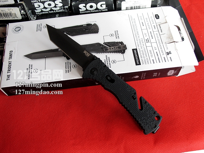 索格SOG TF-7 三叉戟哨格快开刀 索格SOG TF-7 三叉戟哨格快开刀