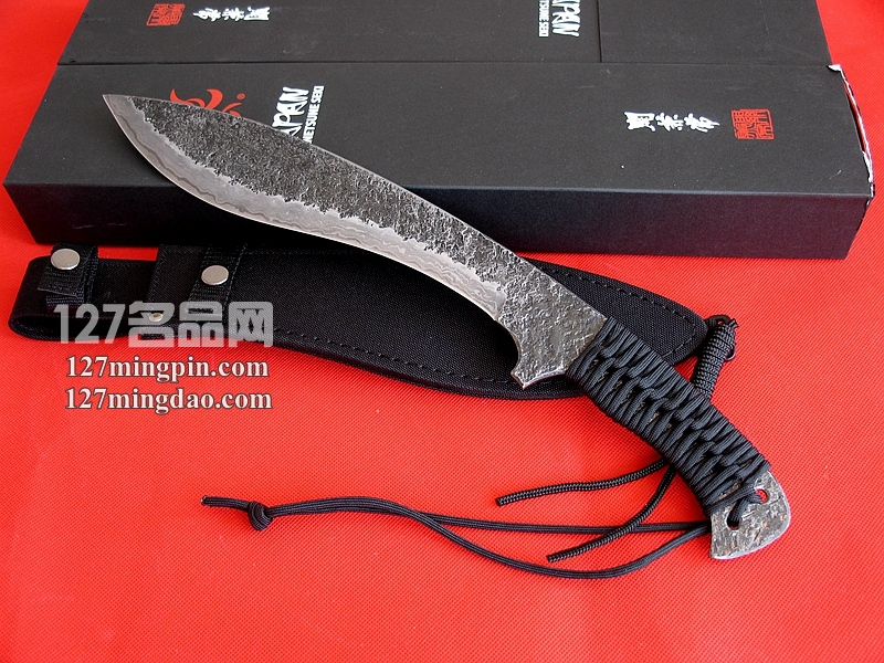 Kanetsune日本关兼常 KB-155狗腿 21层S-85C高碳钢手工大马刃