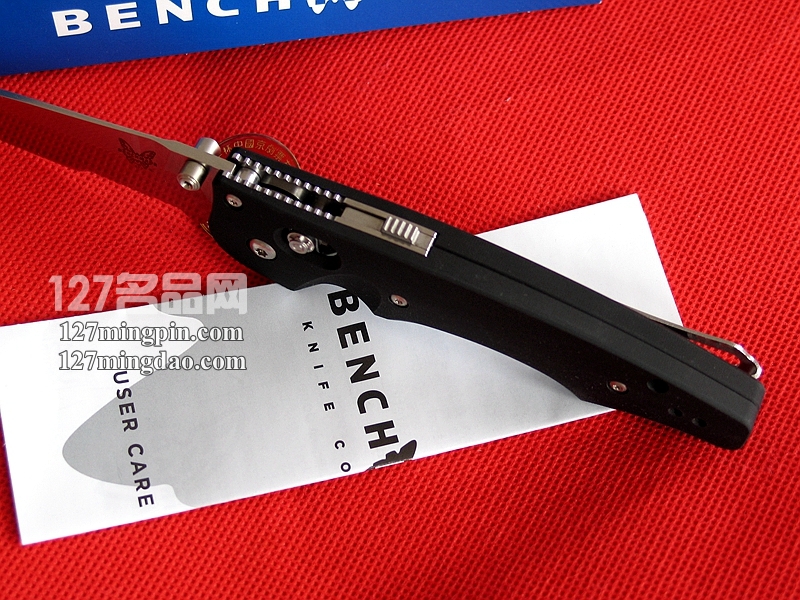 Benchmade 美国蝴蝶 477S使者 半齿助力测跳版 快开刀