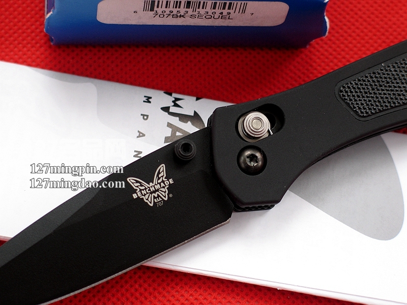 美国蝴蝶Benchmade 707BK 全刃折刀  