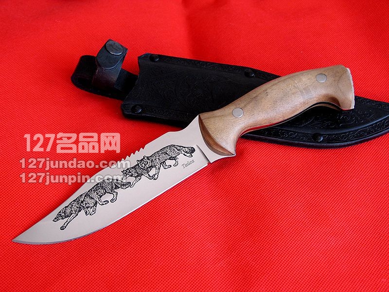 俄罗斯Kizlyar волк野狼 狩猎刀 户外刀 俄罗斯Kizlyar волк野狼 狩猎刀 户外刀