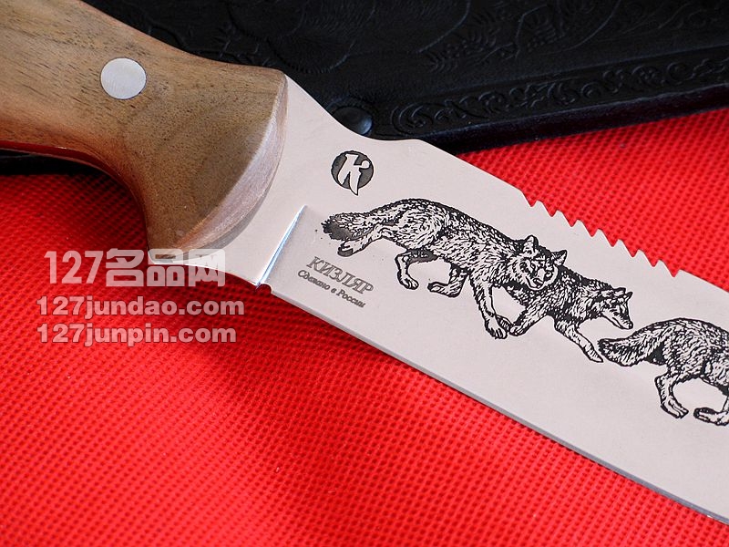 俄罗斯Kizlyar волк野狼 狩猎刀 户外刀