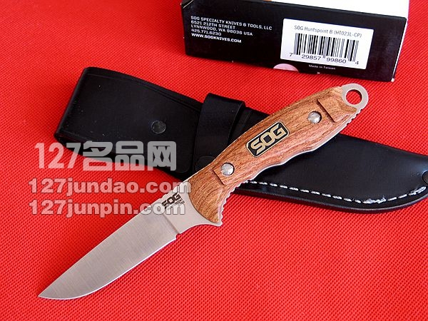SOG哨格 美国索格 HT023L-CP职业猎手 S30v钢戸外求生刀 正品名刀 SOG哨格 美国索格 HT023L-CP职业猎手 S30v钢戸外求生刀 正品名刀