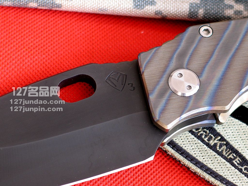 美国MKT  MARAUDER TFF-1 DADDY特战队专用战术折刀 世界名刀