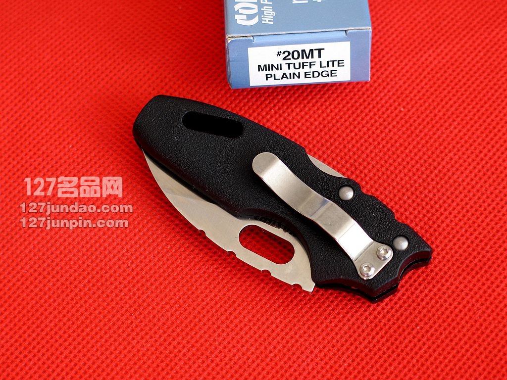 美国冷钢COLD STEEL 20MT 石灰岩迷你随身小折刀 平刃戸外刀