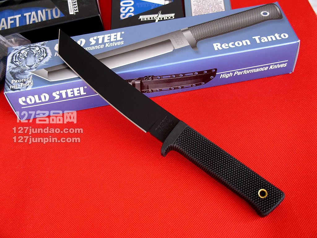 美国冷钢COLDSTEEL 13RTKJ1新侦察兵VG-1钢战术直刀 127名品