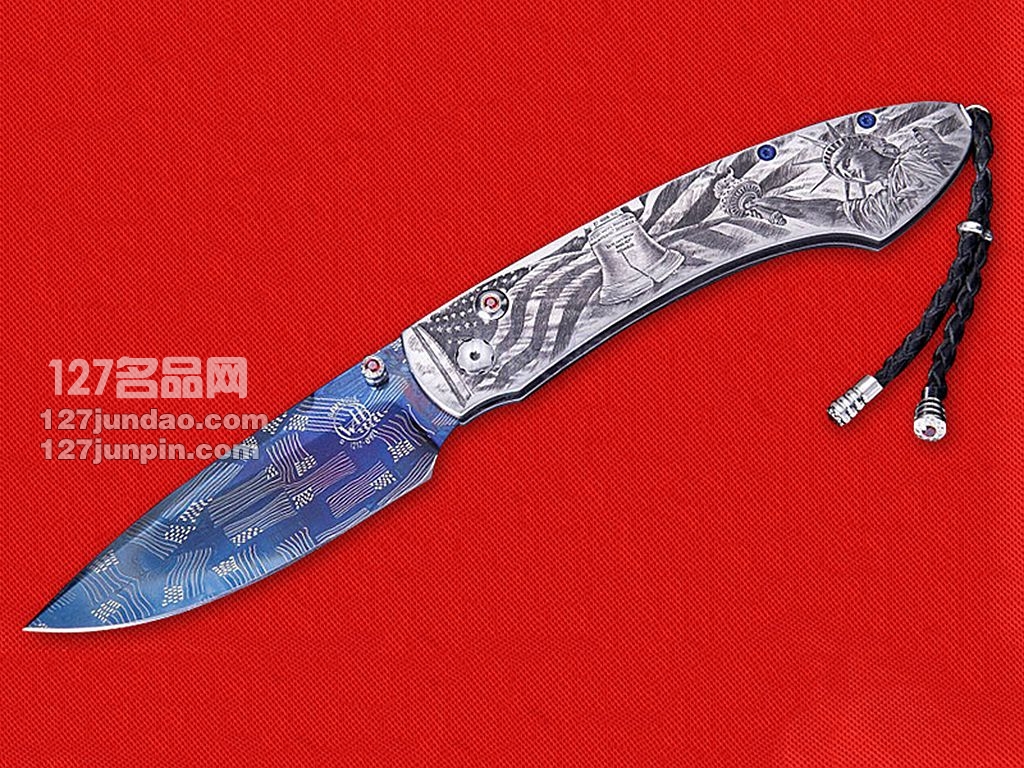 美国威廉亨利William Henry B12 高端大马士革手工全球限量版 美国威廉亨利William Henry B12 高端大马士革手工全球限量版