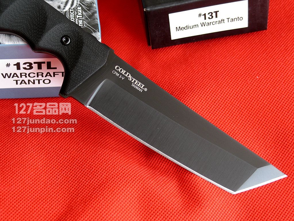 ColdSteel冷钢 13T 魔兽执法者战术直刀 军刀 正品名刀 