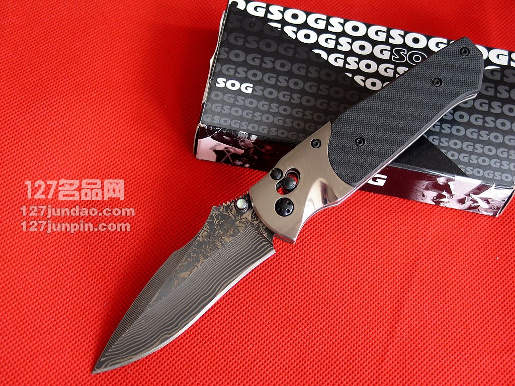 美国哨格SOG A03大马士革珍藏版SOG索格 127名品网 美国哨格SOG A03大马士革珍藏版SOG索格 127名品网