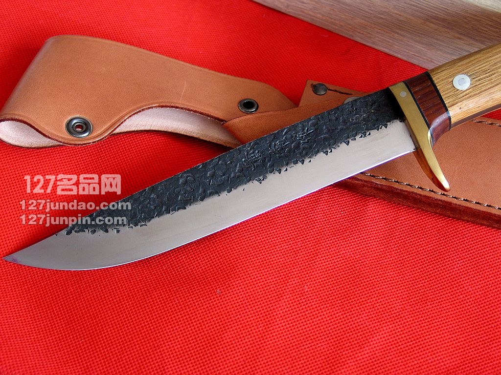 日本关兼常Kanetsune KB-144 白紙鋼狩猎刀日本刀 127名品网