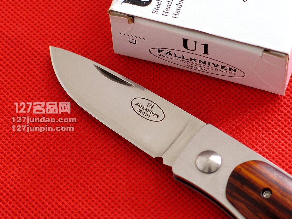 瑞典FK Fallkniven U1绅士折刀3G钢黄檀木柄 名刀 127名品