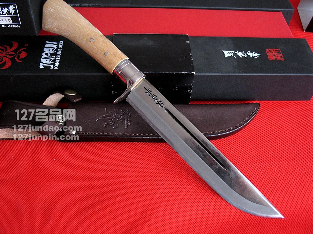 日本关兼常 Kanetsune KB-140 狩猎刀